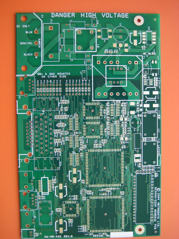 সীসা মুক্ত ROHS দ্রুত বাঁক PCB প্রোটোটাইপ 5 দিন বাঁক 4 - স্তর নমুনা