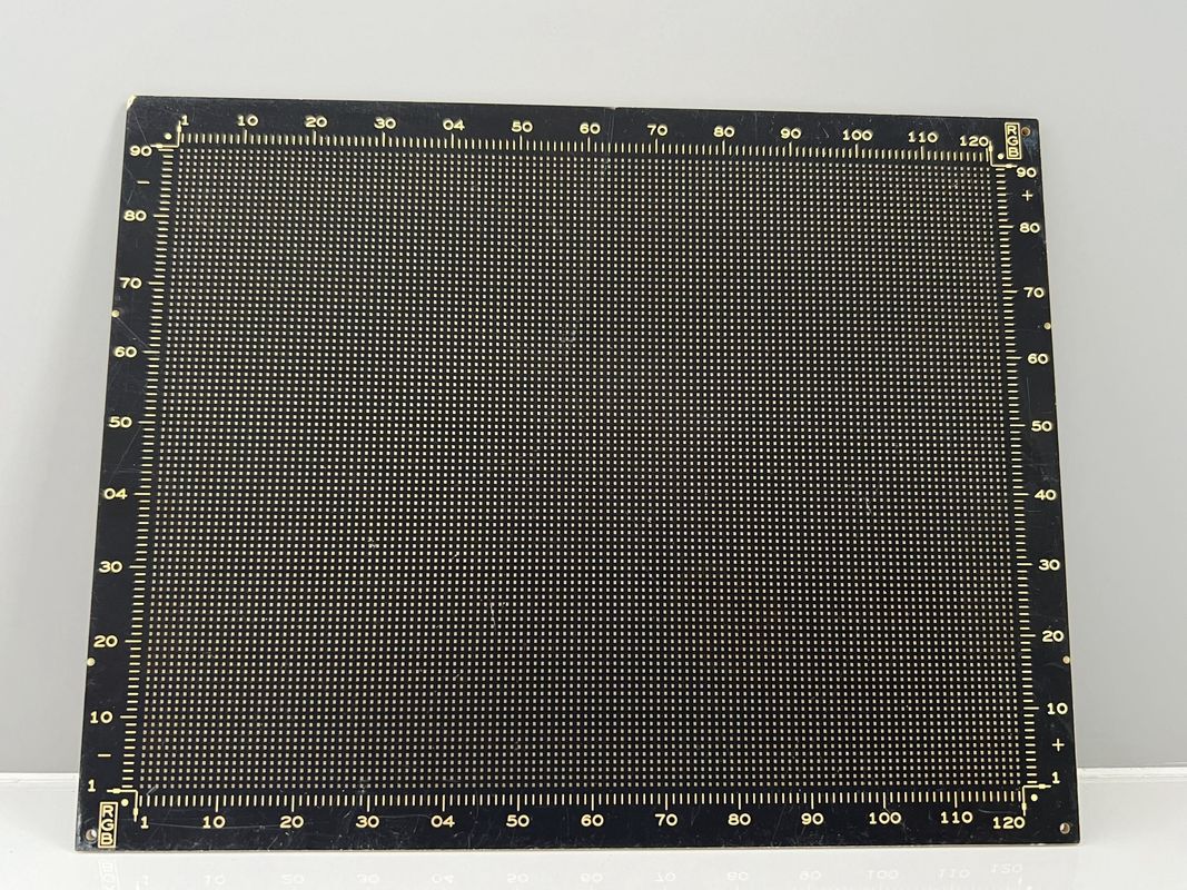 4 স্তর 1 OZ তামা HDI PCB বোর্ড সঙ্গে 0.1MM মিন গর্ত আকার ল্যাম্প সকেট জন্য