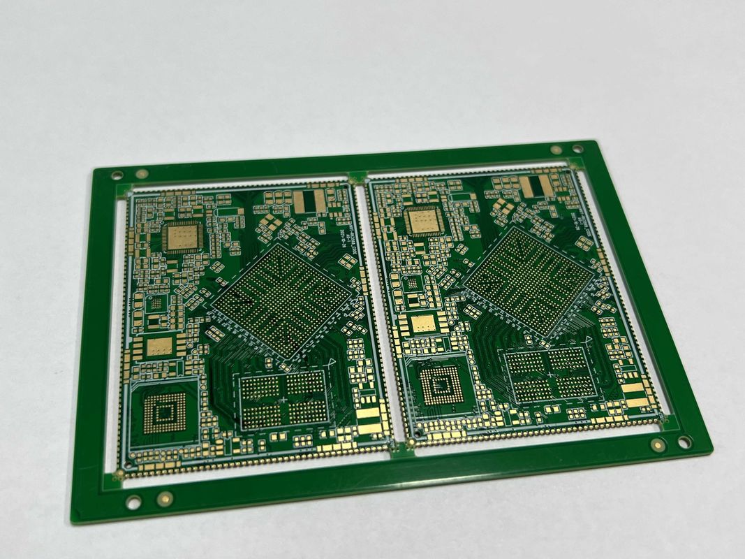 হ্যাঁ প্রতিরোধের নিয়ন্ত্রণ HDI PCB বোর্ড অর্ধ-গর্ত এবং 0.15 মিমি সর্বনিম্ন গর্তের আকার সহ