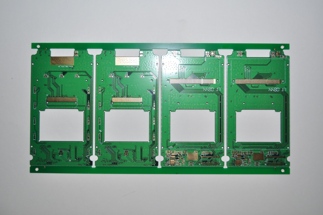 ইলেকট্রনিক ডিভাইসের জন্য 35um এবং 1.6 মিমি বোর্ড বেধ ডাবল সাইড PCB এর সমাপ্ত তামা