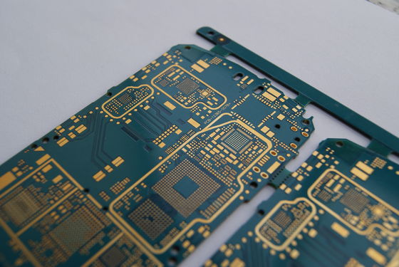 প্রতিবন্ধকতা নিয়ন্ত্রণ HDI PCB বোর্ড 10 1 এবং বিশেষ অনুরোধ অর্ধ-হোল HDI দ্রুত 24 ঘন্টা পর্যন্ত চালু